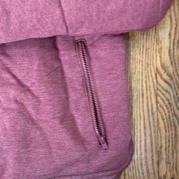 Three Dots Full Zip Quilted Jacket Rose Size Small - Picture 4 of 6